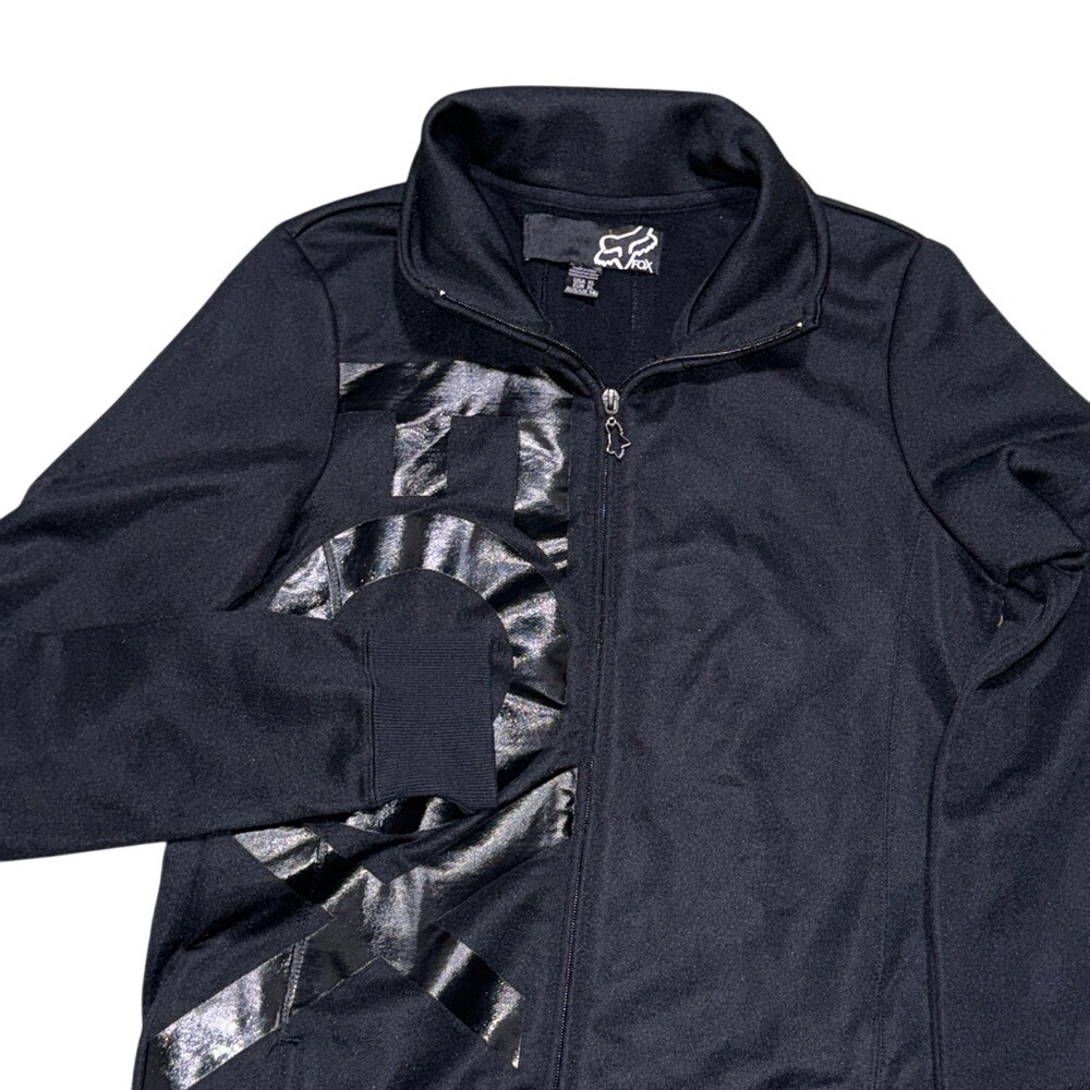 Fox Racing Men's Black Graphic Track Jacket XL‎